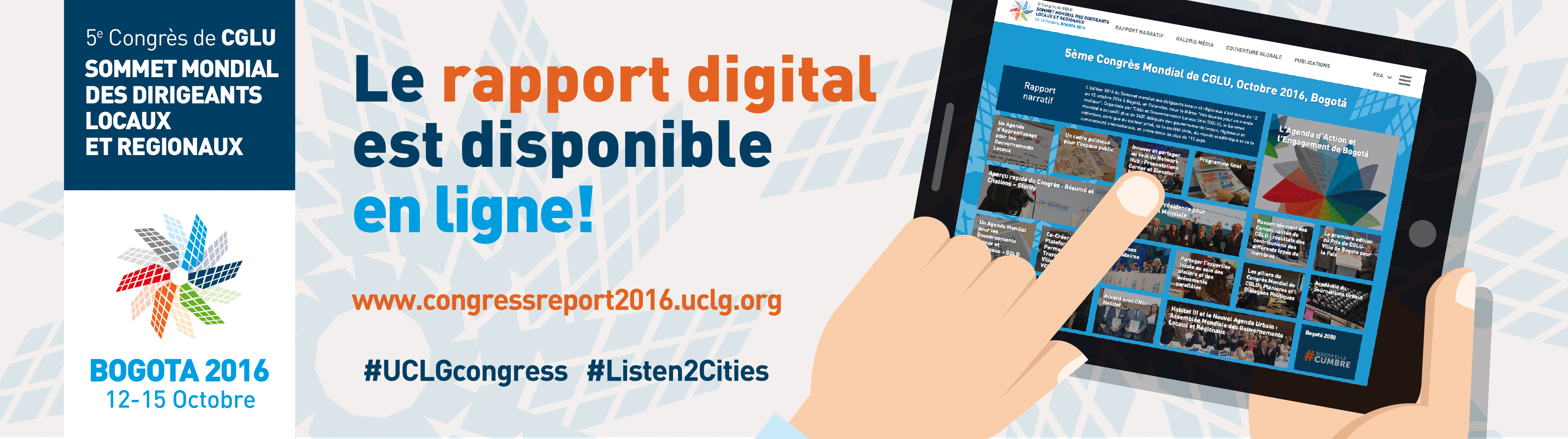 Rapport Digital du Congrès de CGLU