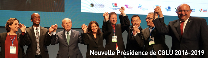 Nouvelle Présidence de CGLU 2016-2019