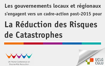 Les gouvernements locaux à la Conférence Mondiale sur la Réduction des Risques de Catastrophe