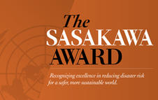 Take part in the Sasakawa Award for Disaster Risk Reduction