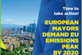 210 European mayors demand to reach net-zero EU emissions by 2050
