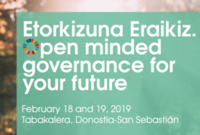 Etorkizuna Eraikiz. Open minded governance for your future
