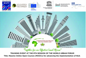 UCLG Afrique au WUF9