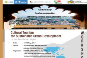 Cultural tourism for sustainable urban development