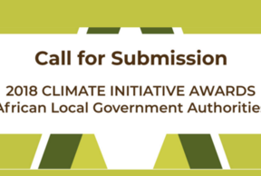 UCLG Africa launches call for submission to 2018 Climate Initiative Awards at Africities Summit	
