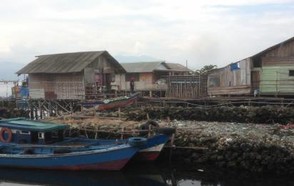The Indonesian coastal city of Bandar Lampung