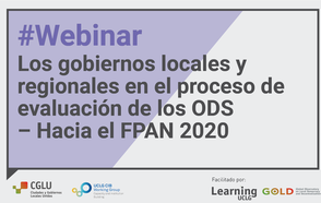 CGLU y el CIB apoyan a los gobiernos locales y regionales en la preparación de sus contribuciones a los exámenes nacionales voluntarios