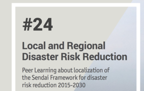Lanzamiento de la Nota de aprendizaje entre pares 24 sobre la reducción del riesgo de desastres a nivel local y regional.
