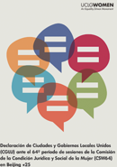Declaración de Ciudades y Gobiernos Locales Unidos (CGLU) ante el 64º período de sesiones de la Comisión de la Condición Jurídica y Social de la Mujer (CSW64) en Beijing +25