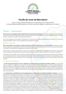 Feuille de Route de Marrakech