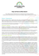 Hoja de Ruta de Marrakech
