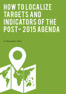 How to localize targets and indicators of the Post-2015 Agenda