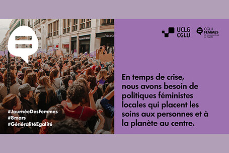 Le leadership local féministe pour des politiques transformatrices de soin