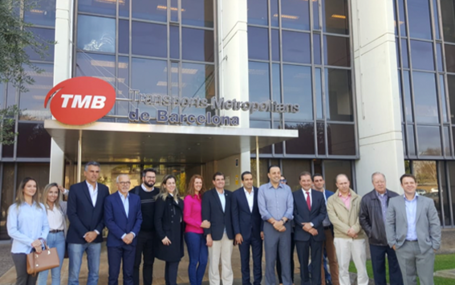 Alcaldes brasileños visitan las experiencias de movilidad, tratamiento de residuos sólidos y tecnología de Barcelona