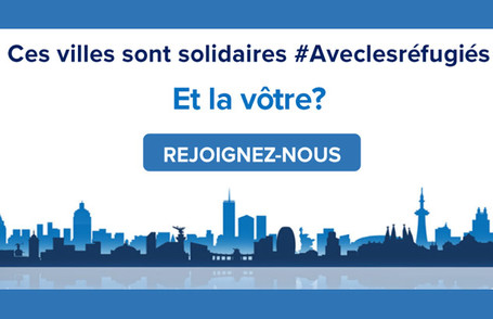 Ces villes sont solidarite #Aveclesrefugies