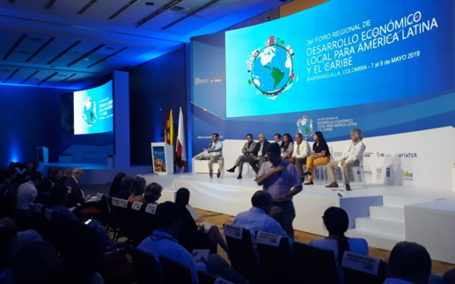 Amplia participación de gobiernos locales en el III Foro regional latinoamericano de desarrollo económico local en Barranquilla