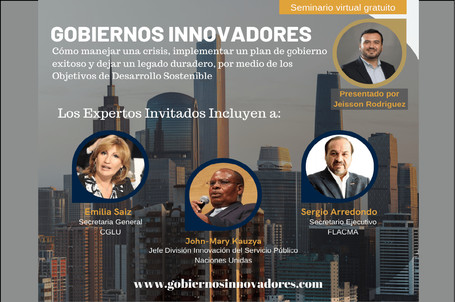 Gobiernos Innovadores, seminario virtual sobre gestión de crisis e implementación de los ODS 