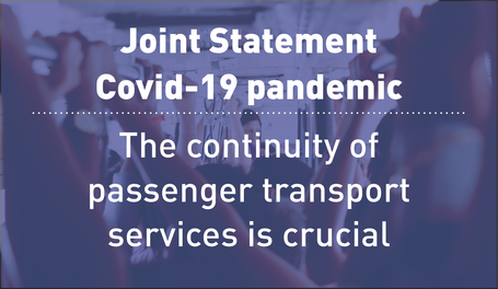 UCLG joins a global call on the importance of the continuity of public transport during and beyond the crisis