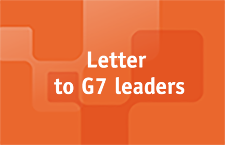 letter to G7 leaders