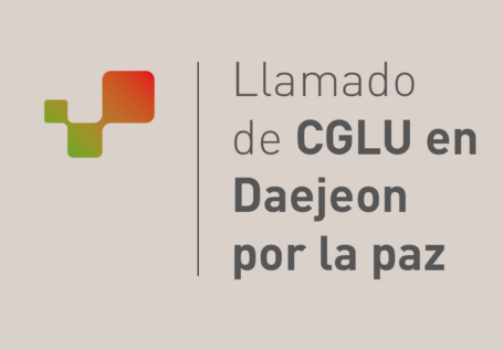 Llamado de CGLU en la Daejeon por la paz 