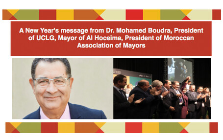 A New Year´s message from the President of UCLG, Mohamed Boudra