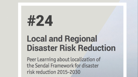 Lancement de la Note d'apprentissage par les pairs 24 sur la Réduction des risques de catastrophes locales et régionales