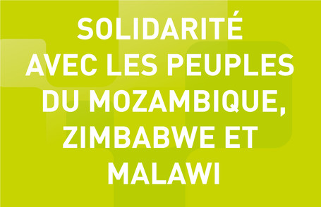 CGLU exprime ses condoléances aux peuples du Mozambique, Zimbabwe et Malawi