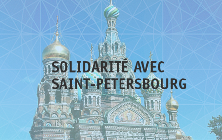 Solidarité après l'attentat de Saint-Pertersbourg