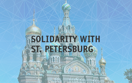 Solidarity after the St. Petersburg attack