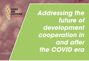 #CitiesAreListening Experience brings together all spheres of government and the international donor community to address the future of development cooperation in and after the COVID era