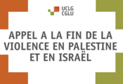 Appel a la fin de la violence en Palestine et en Israël