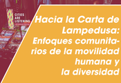Cities Are Listening - Hacia la Carta de Lampedusa