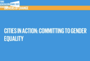Cities in Action: Committing to Gender Equality at the Generation Equality Forum