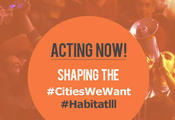 Acting Now. Shaping the #CitiesWeWant