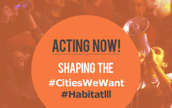 Acting Now. Shaping the #CitiesWeWant
